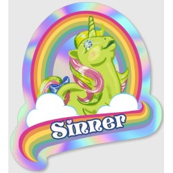 Unicorn Sinner Sticker