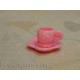 Pink Tea Cup and Saucer