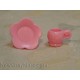 Pink Tea Cup and Saucer