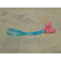 Pink Bow Barrette