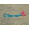 Pink Bow Barrette