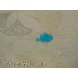 Blue Flower Barrette