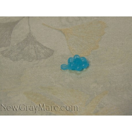 Blue Flower Barrette